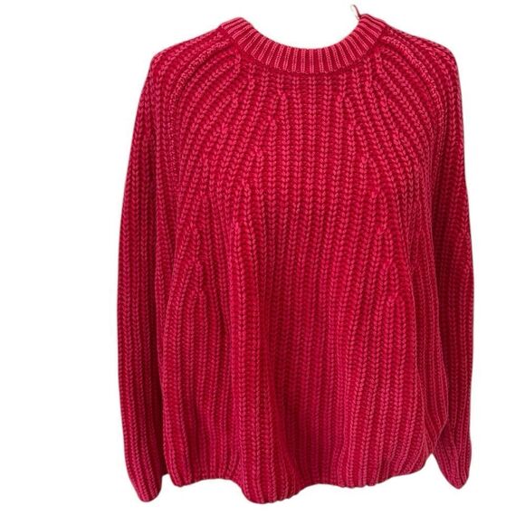 Free People Take Me Home Sweater in Pink S - Picture 3 of 7